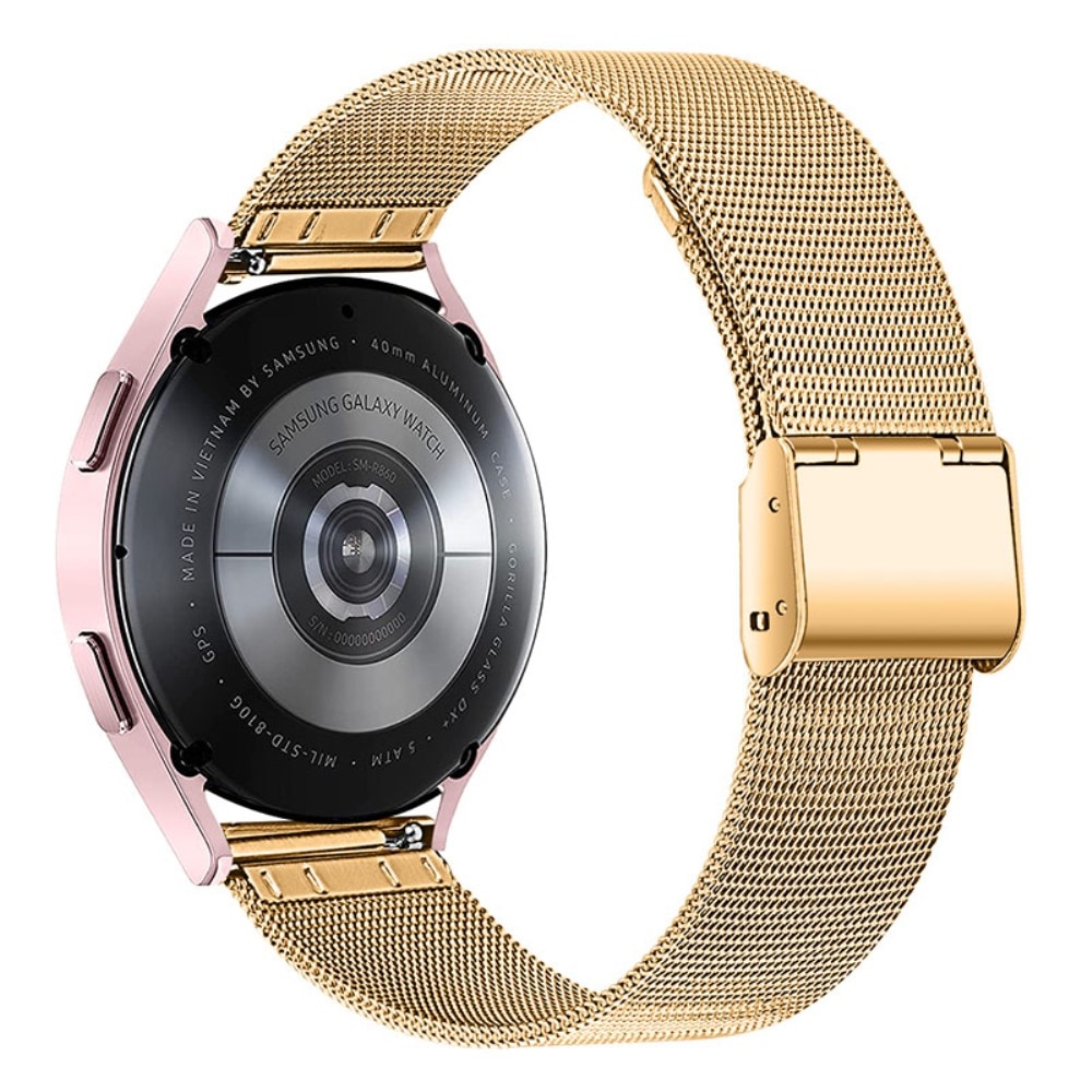 Samsung Galaxy Watch 4 40mm Armband i mesh, guld