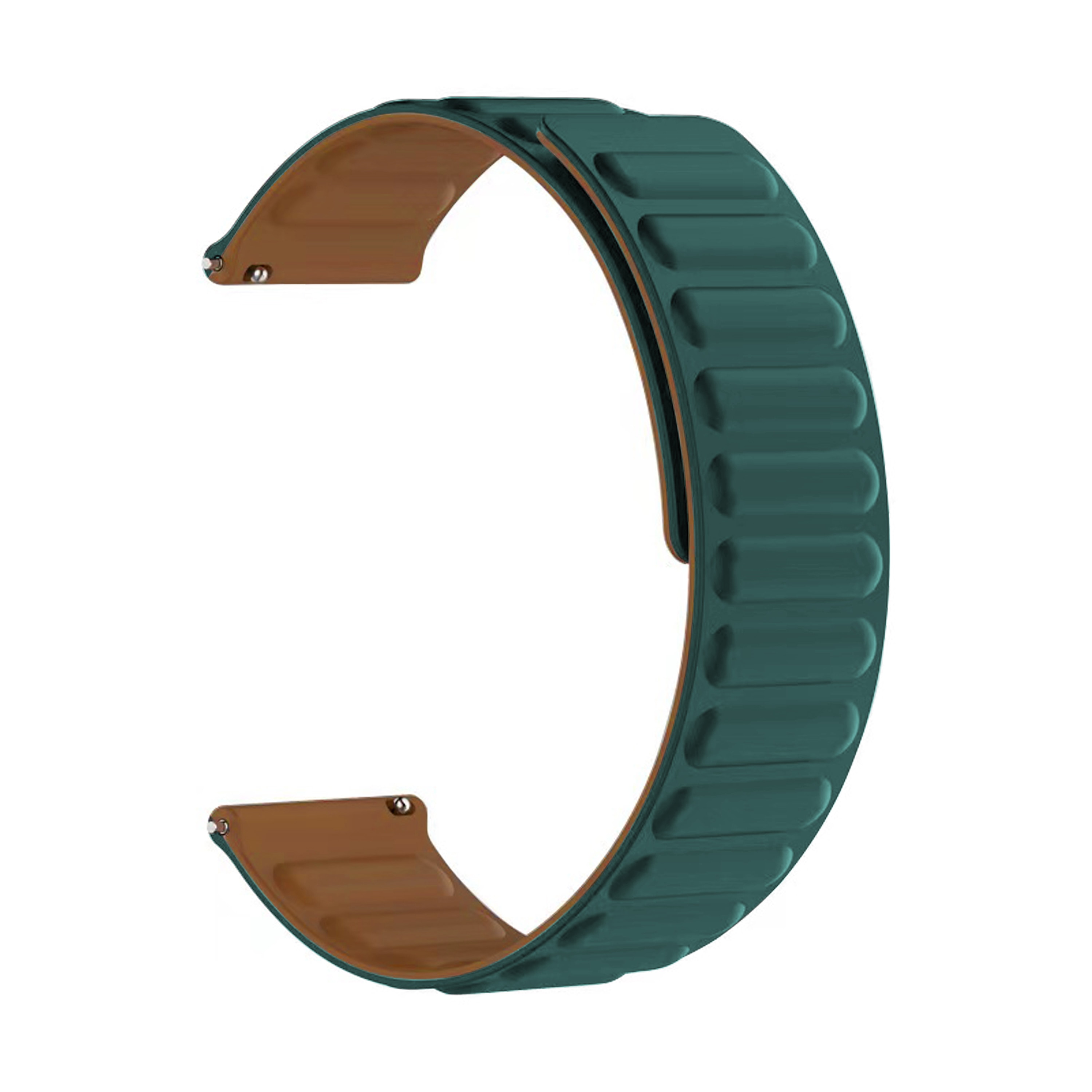 Hama Fit Watch 5910 Armband i silikon med magnetstängning, grön