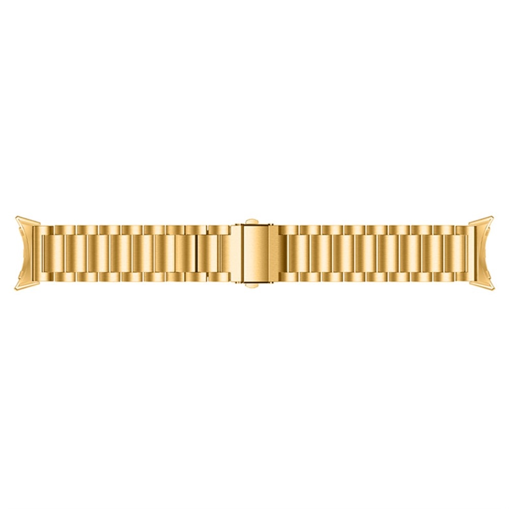 Google Pixel Watch 2 Stilrent länkarmband i metall, guld