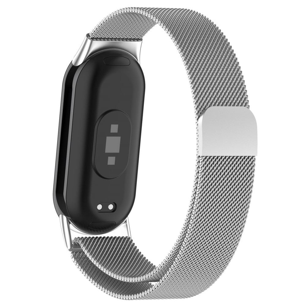 Xiaomi Smart Band 8 Armband Milanese Loop, silver