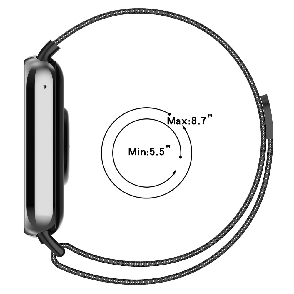 Xiaomi Smart Band 8 Pro Armband Milanese Loop, roséguld