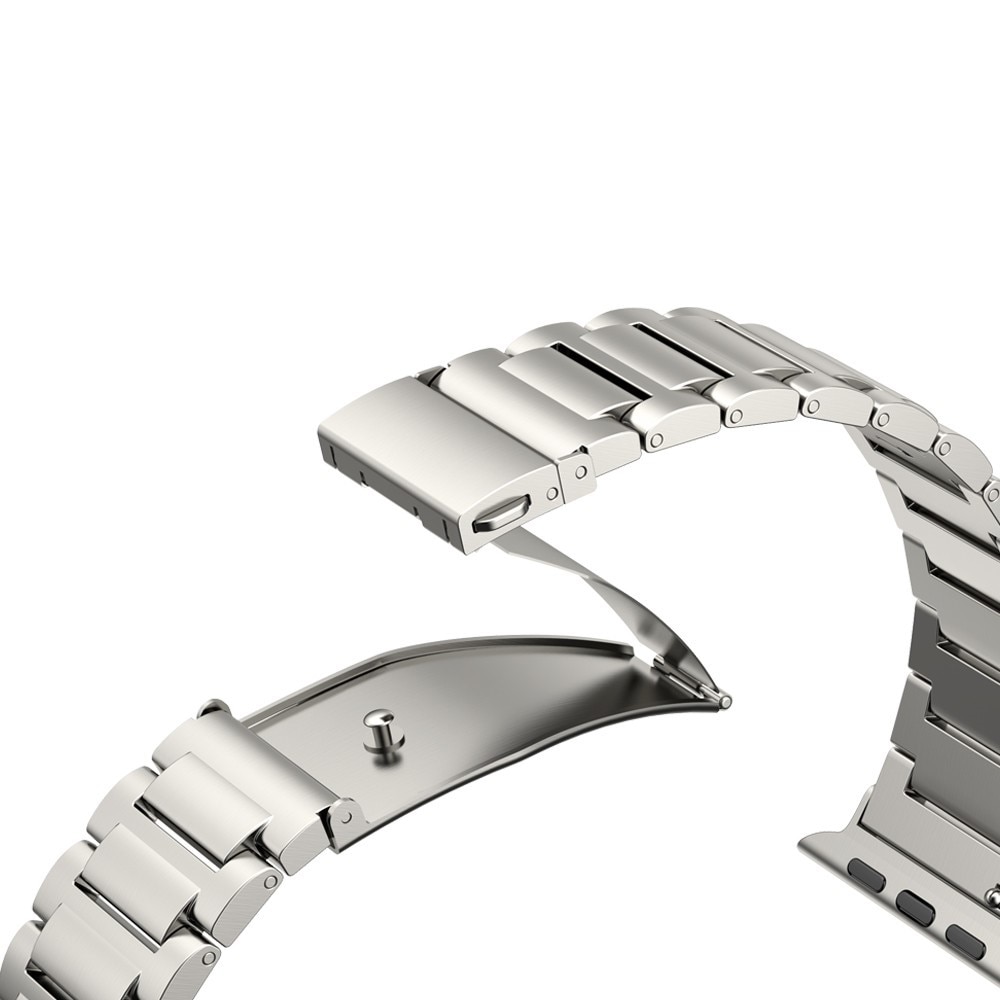 Apple Watch Ultra 49mm Snyggt armband i titan, svart