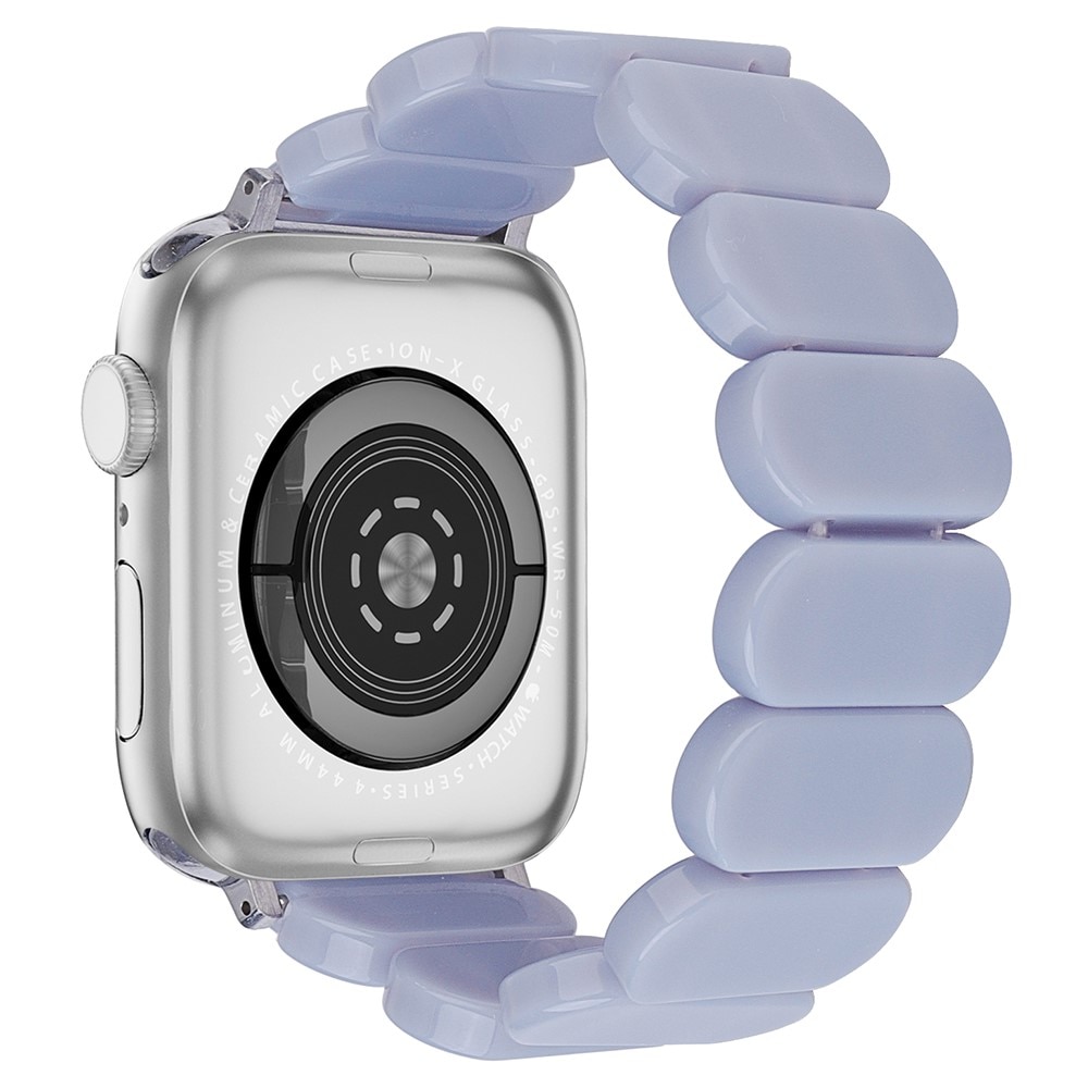 Apple Watch 41mm Series 9 Flexibelt Armband i resin, lila