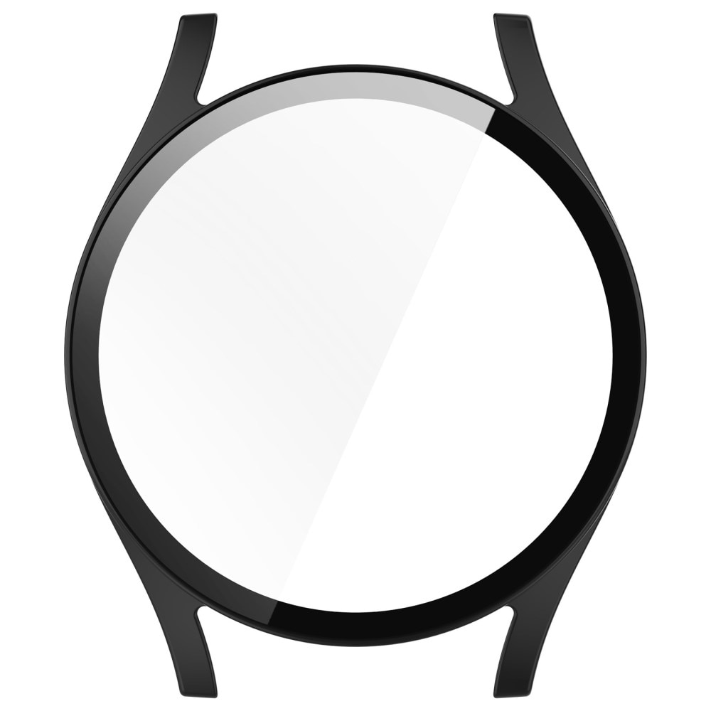 Samsung Galaxy Watch 7 44mm Heltäckande skal med inbyggt skärmskydd, svart