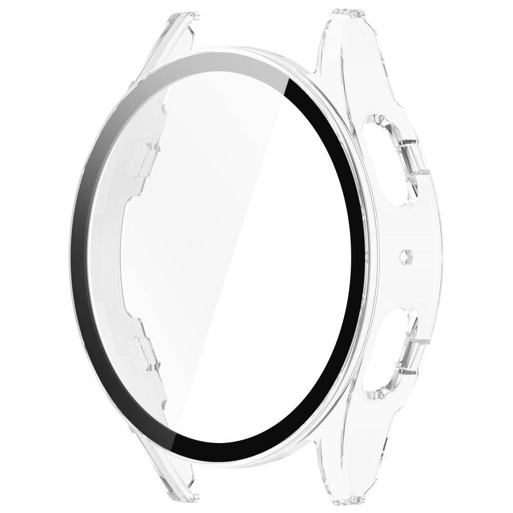 Samsung Galaxy Watch 7 44mm Heltäckande skal med inbyggt skärmskydd, transparent