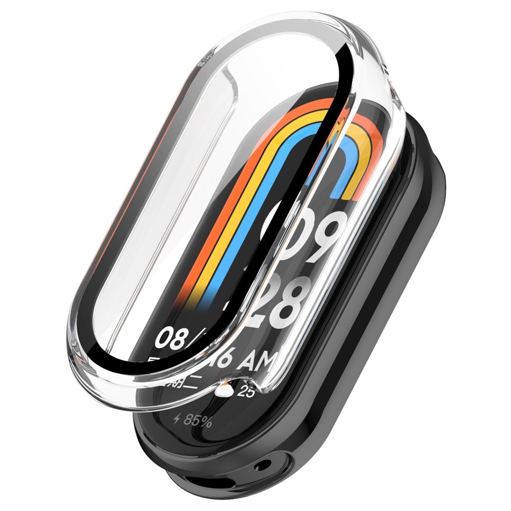 Xiaomi Mi Band 9 Heltäckande skal med inbyggt skärmskydd, transparent