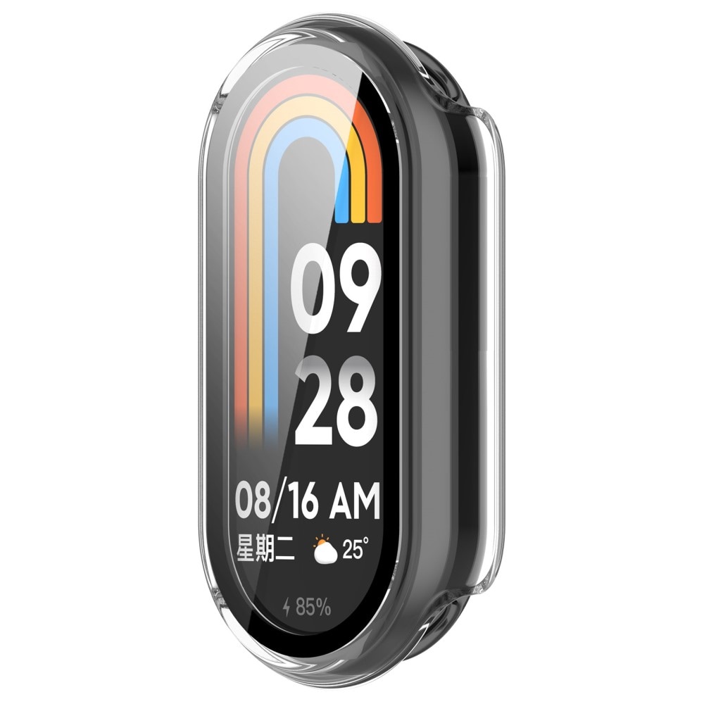 Xiaomi Mi Band 9 Heltäckande skal med inbyggt skärmskydd, transparent