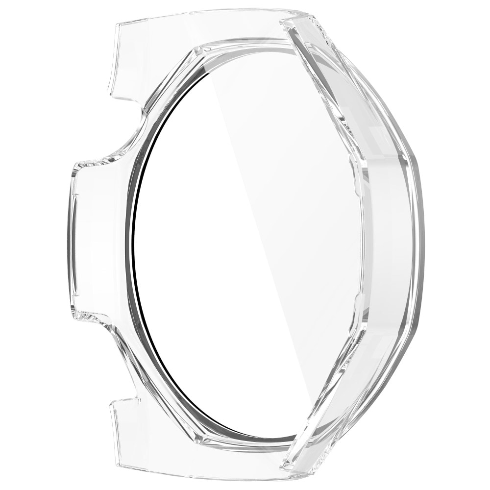 Huawei Watch GT 5 Pro 46mm Heltäckande skal med inbyggt skärmskydd, transparent