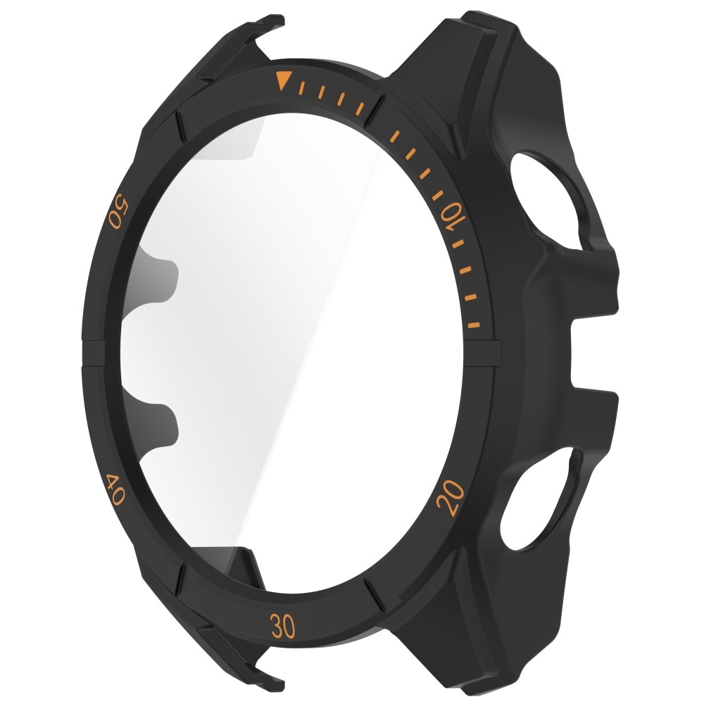 Garmin Fenix 8 47mm Heltäckande skal med inbyggt skärmskydd, Svart