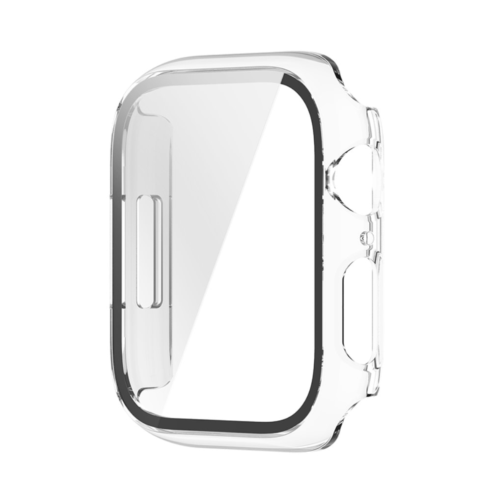 Apple Watch Series 8 41mm Heltäckande skal med inbyggt skärmskydd, transparent