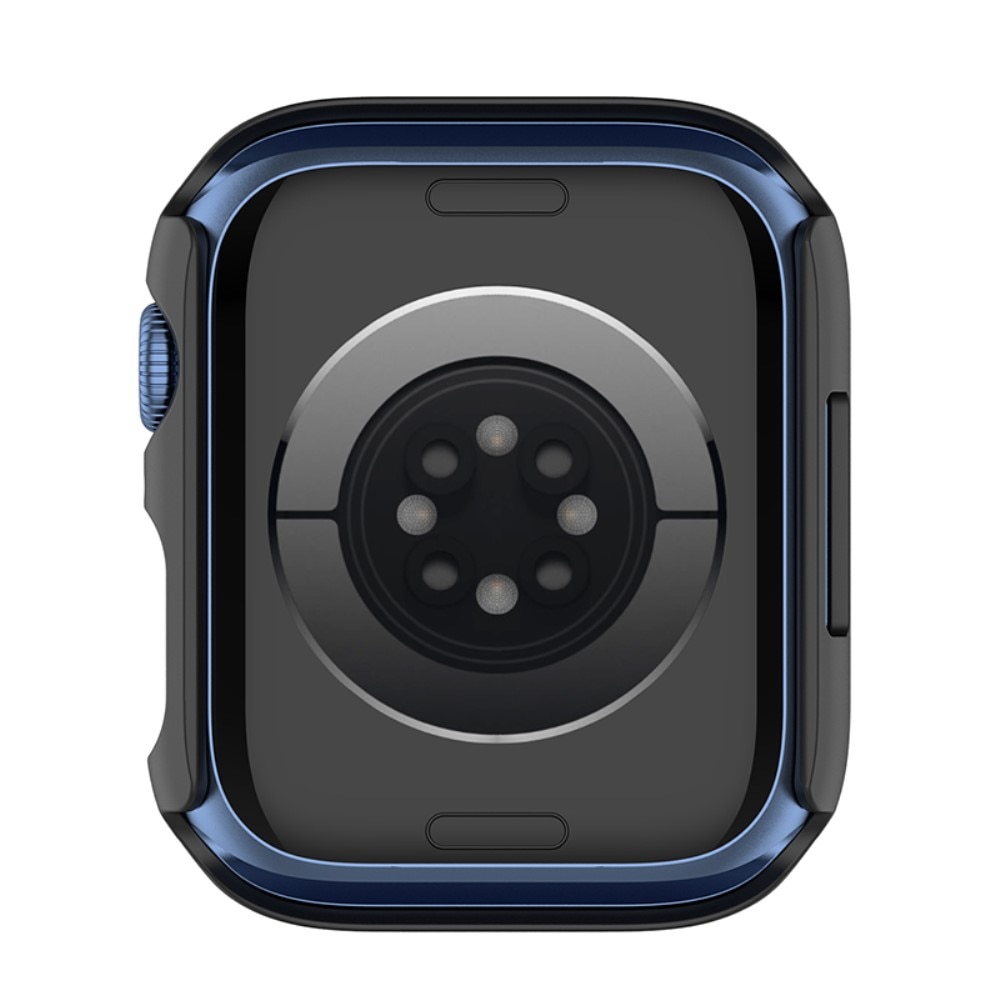 Apple Watch 45mm Series 9 Heltäckande skal med inbyggt skärmskydd, svart