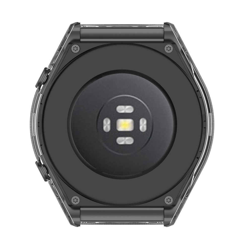 Xiaomi Watch S1 Heltäckande skal med inbyggt skärmskydd, genomskinlig