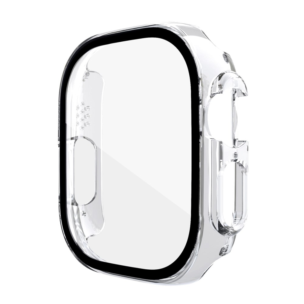 Apple Watch Ultra 49mm 2nd Gen Heltäckande skal med inbyggt skärmskydd, transparent