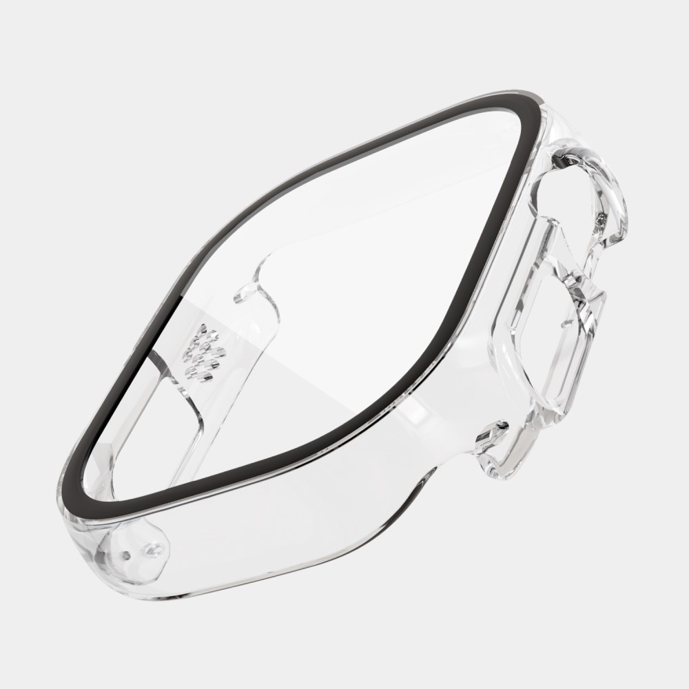 Apple Watch Ultra 49mm 3rd Gen Heltäckande skal med inbyggt skärmskydd, transparent