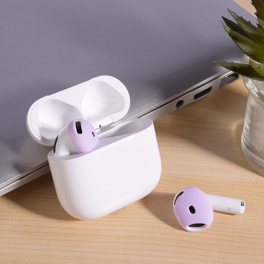 Apple AirPods 4 Ear Pads i silikon, svart