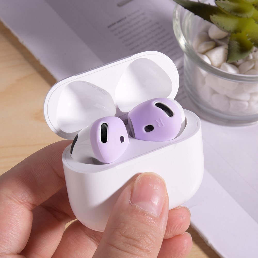 Apple AirPods 4 Ear Pads i silikon, svart