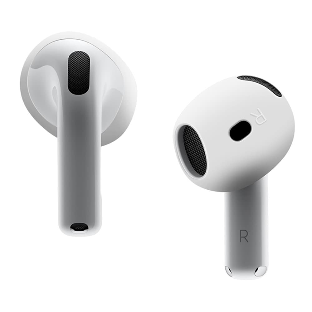 Apple AirPods 4 Ear Pads i silikon, vit