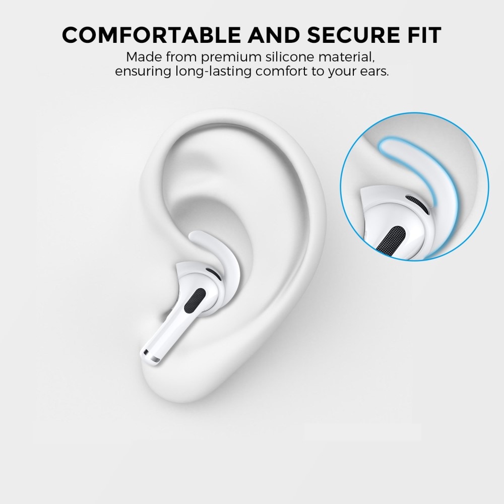 Apple AirPods 3 Sportiga Ear Hooks, vit