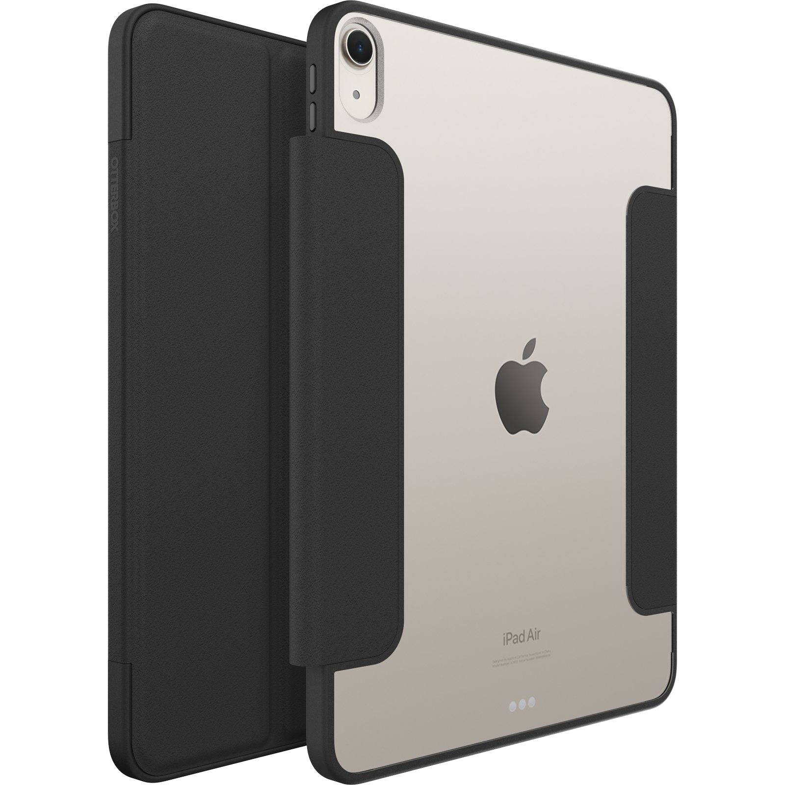 iPad Air 11 6th Gen (2024) Skal Symmetry Folio, svart