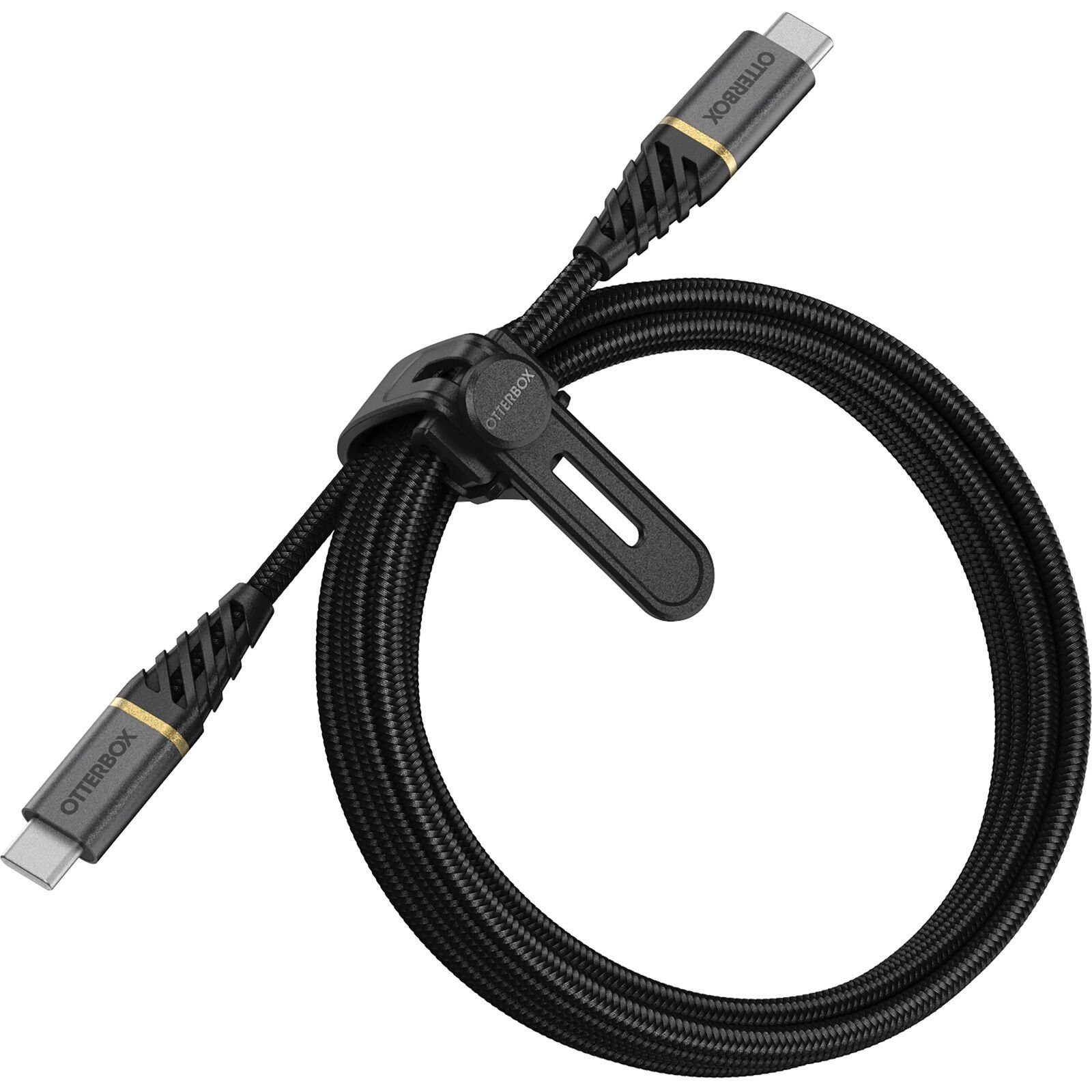 USB-C till USB-C Premium Fast Charge kabel 1m, Black