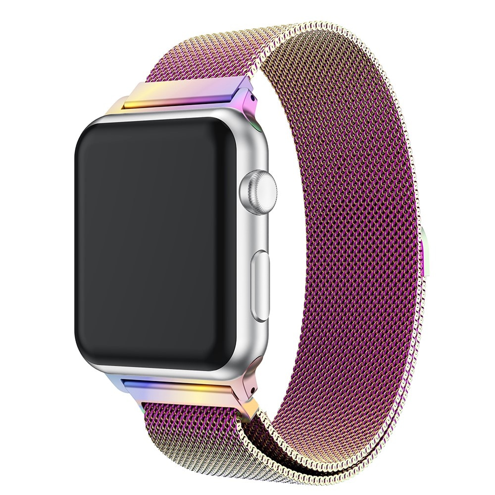 Apple Watch 45mm Series 8 Armband Milanese Loop, ombre