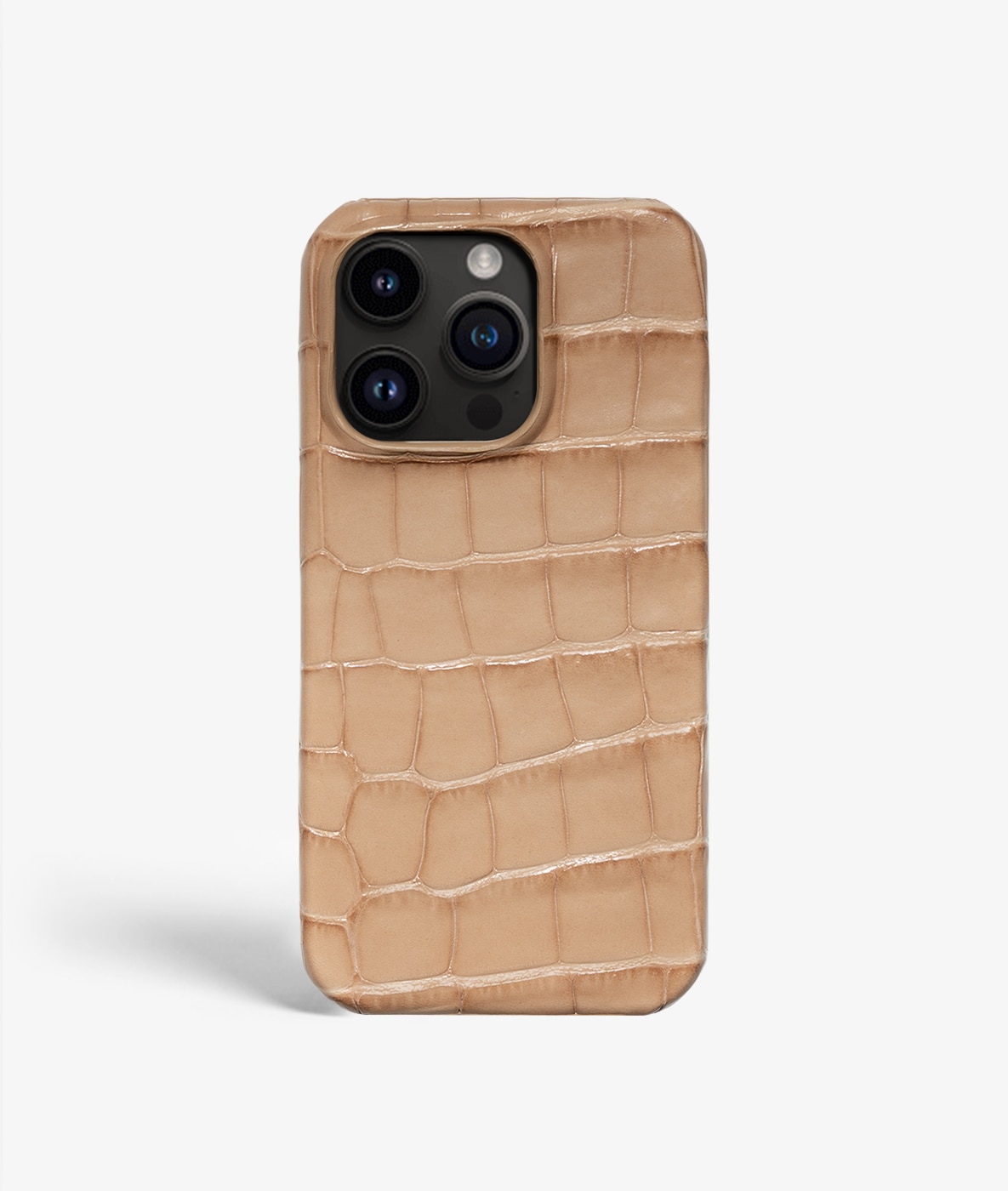 iPhone 13 Pro Max Skal Croco Sand