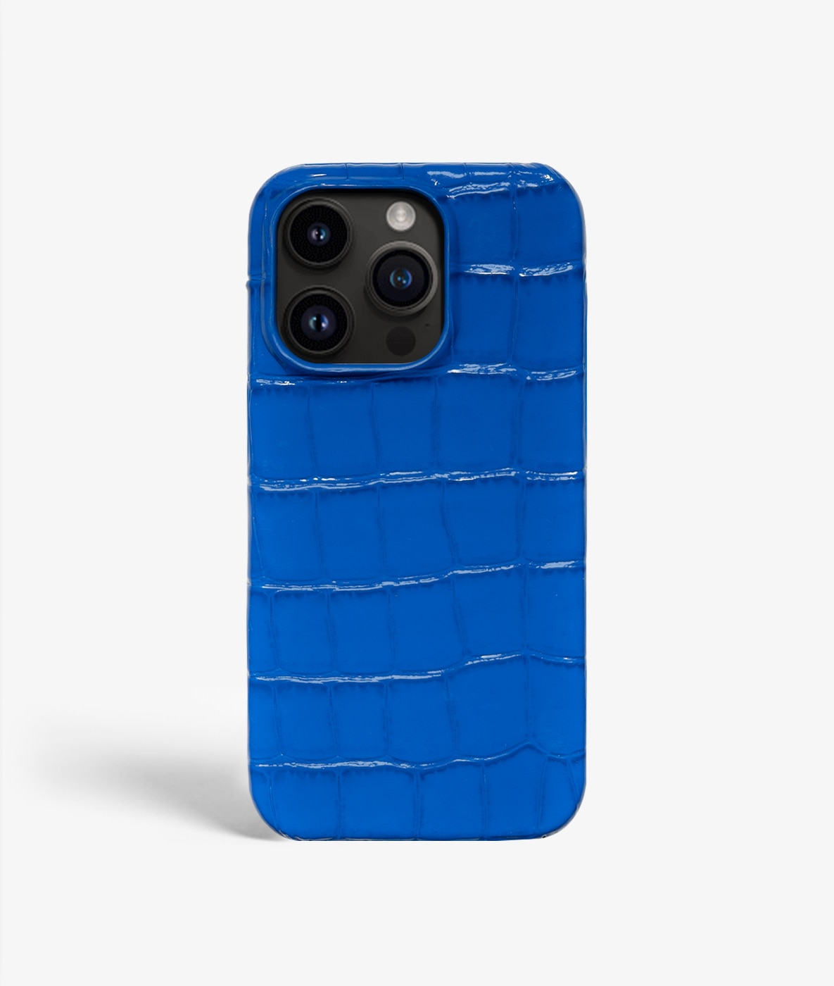 iPhone 14 Pro Skal Croco Blue