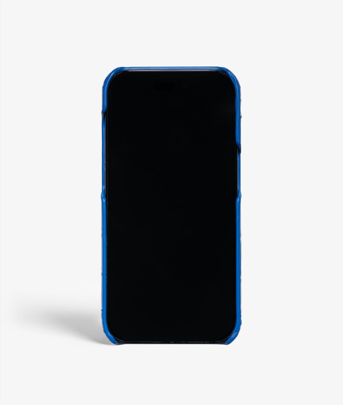 iPhone 14 Pro Skal Croco Blue