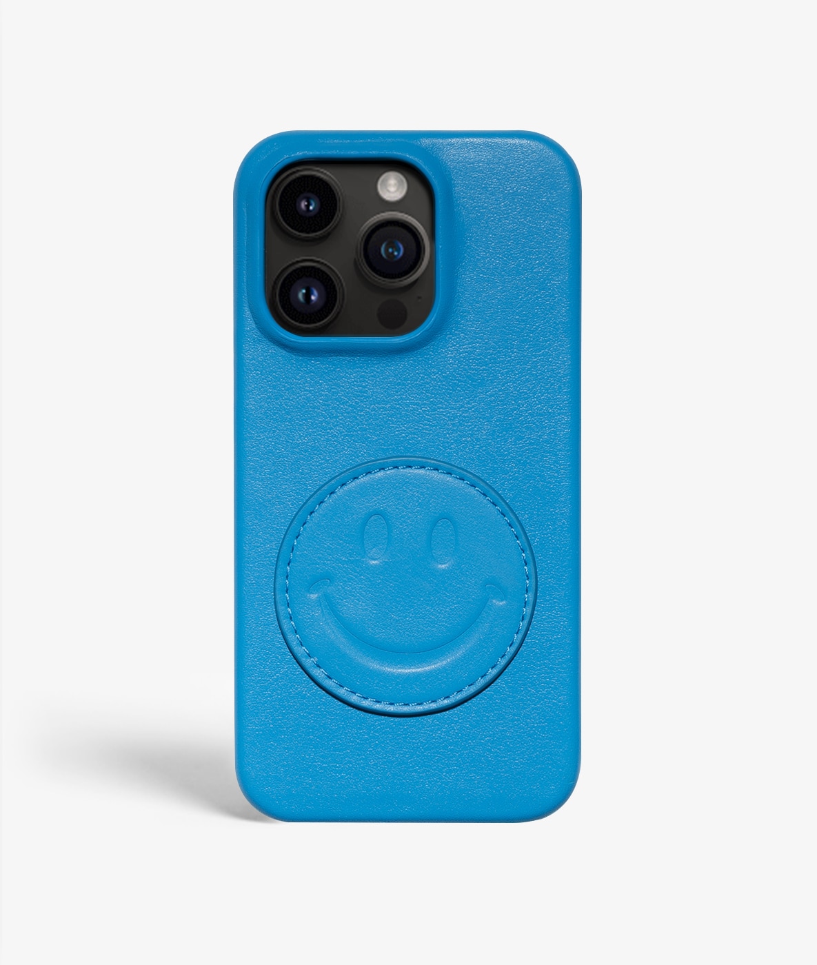 iPhone 14 Pro Max Skal Smiley Blue