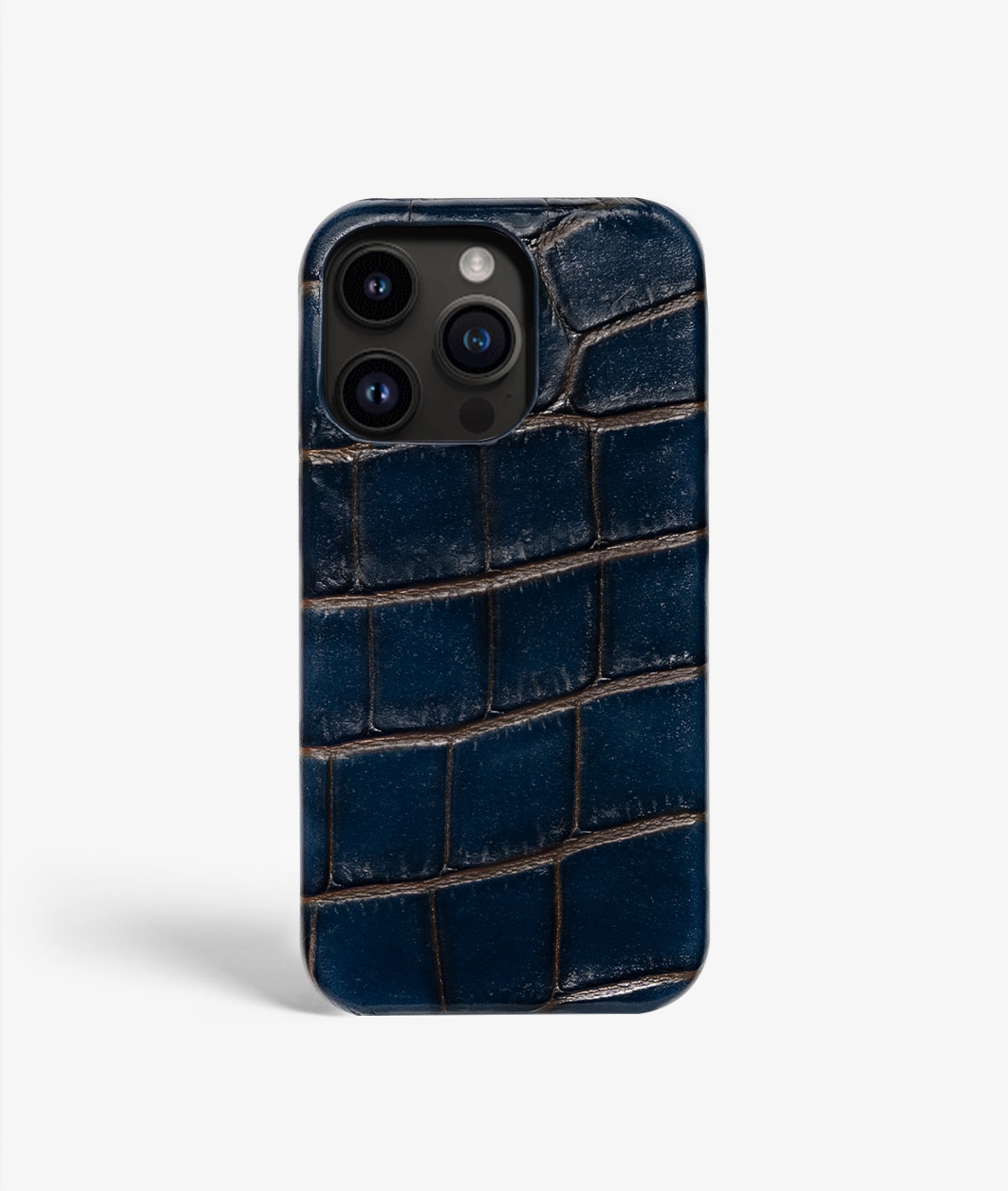 iPhone 13 Pro Skal Croco Blue