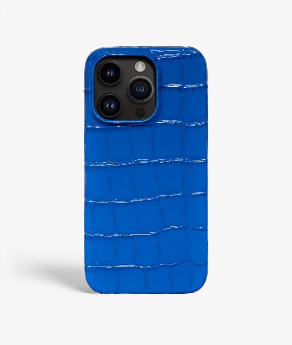 iPhone 14 Pro Max Skal Croco Blue