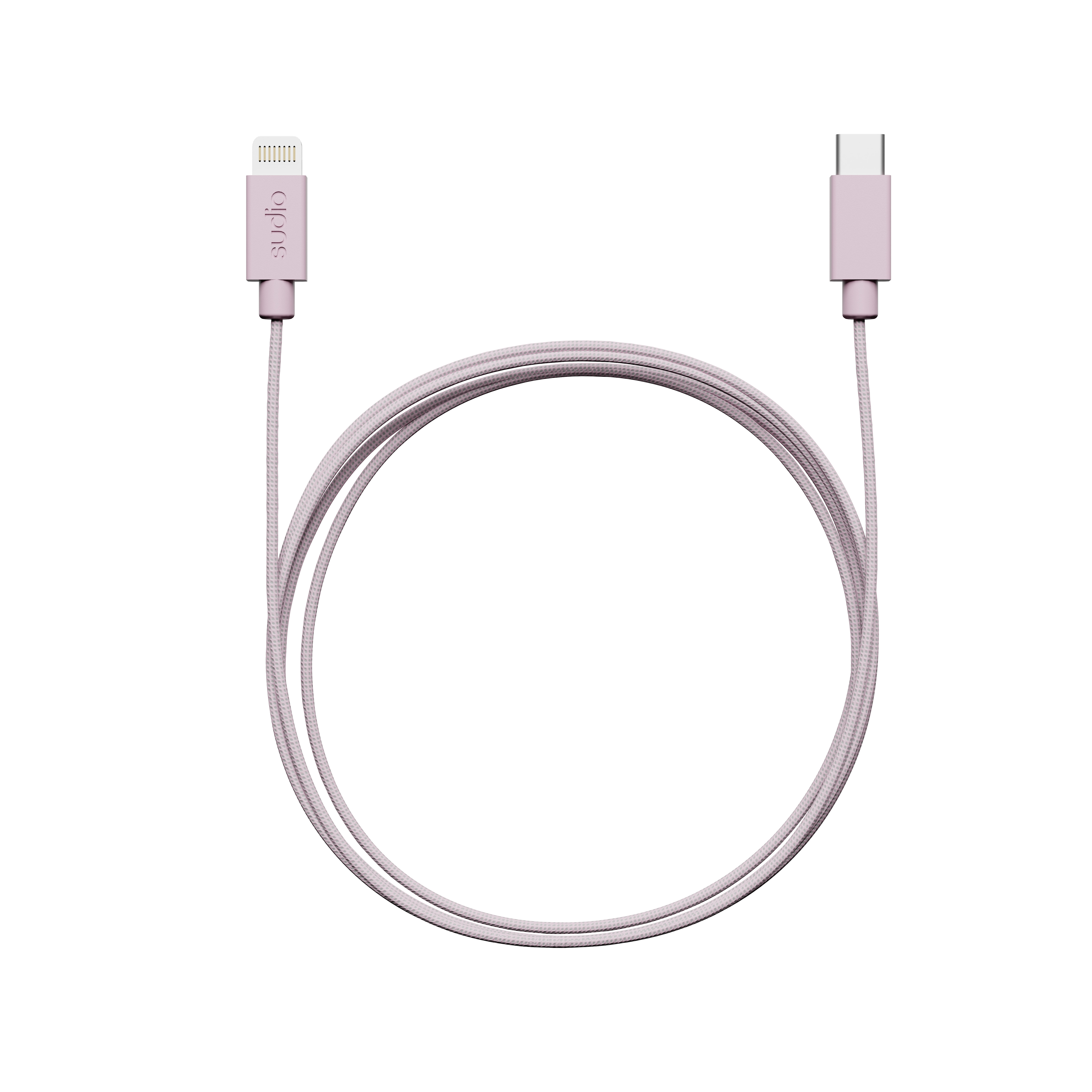 C1 Laddningskabel USB-C till Lightning 1.8 m, Rosa