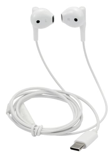 Hörlurar In-ear USB-C, vit