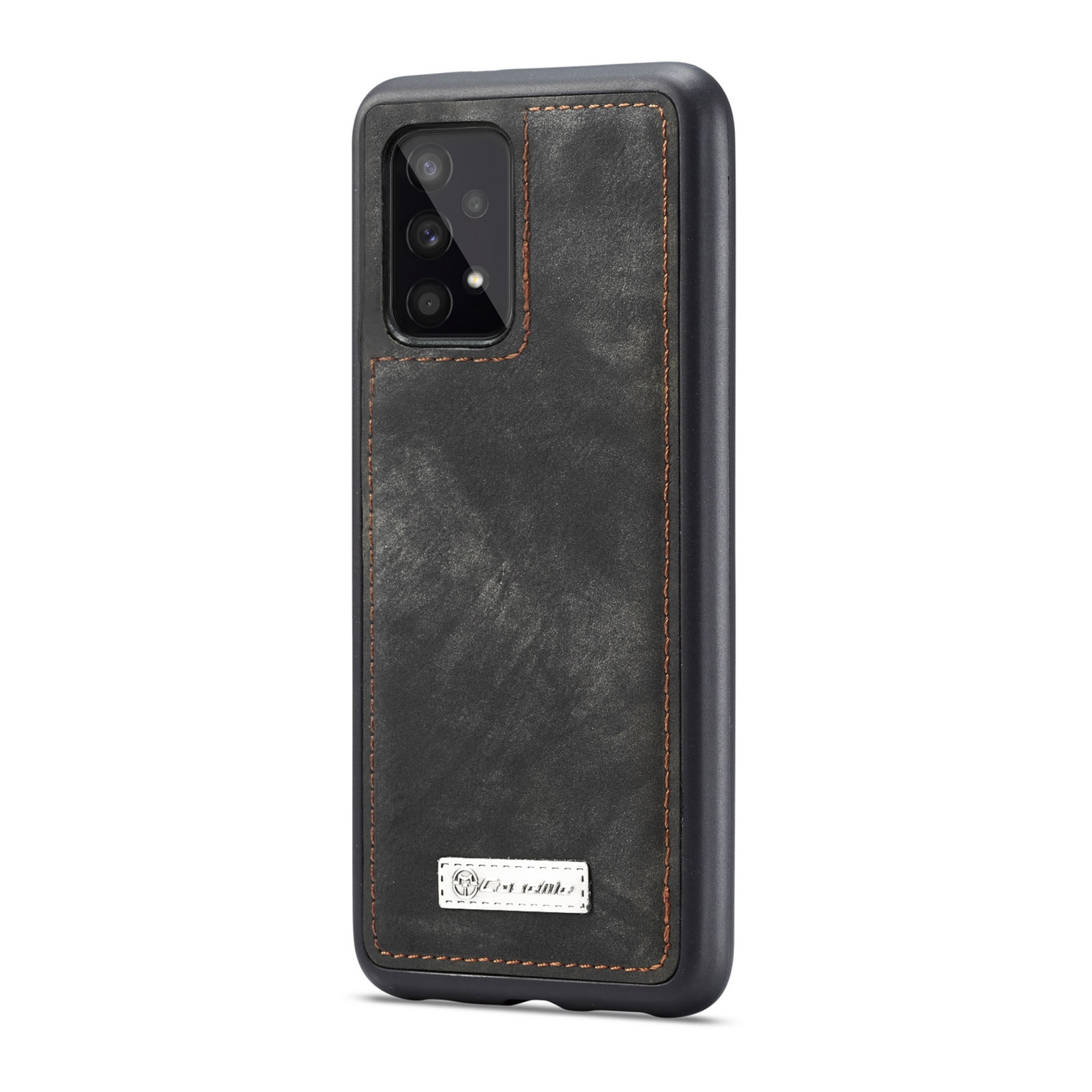 Samsung Galaxy A33 Rymligt plånboksfodral med många kortfack, grå
