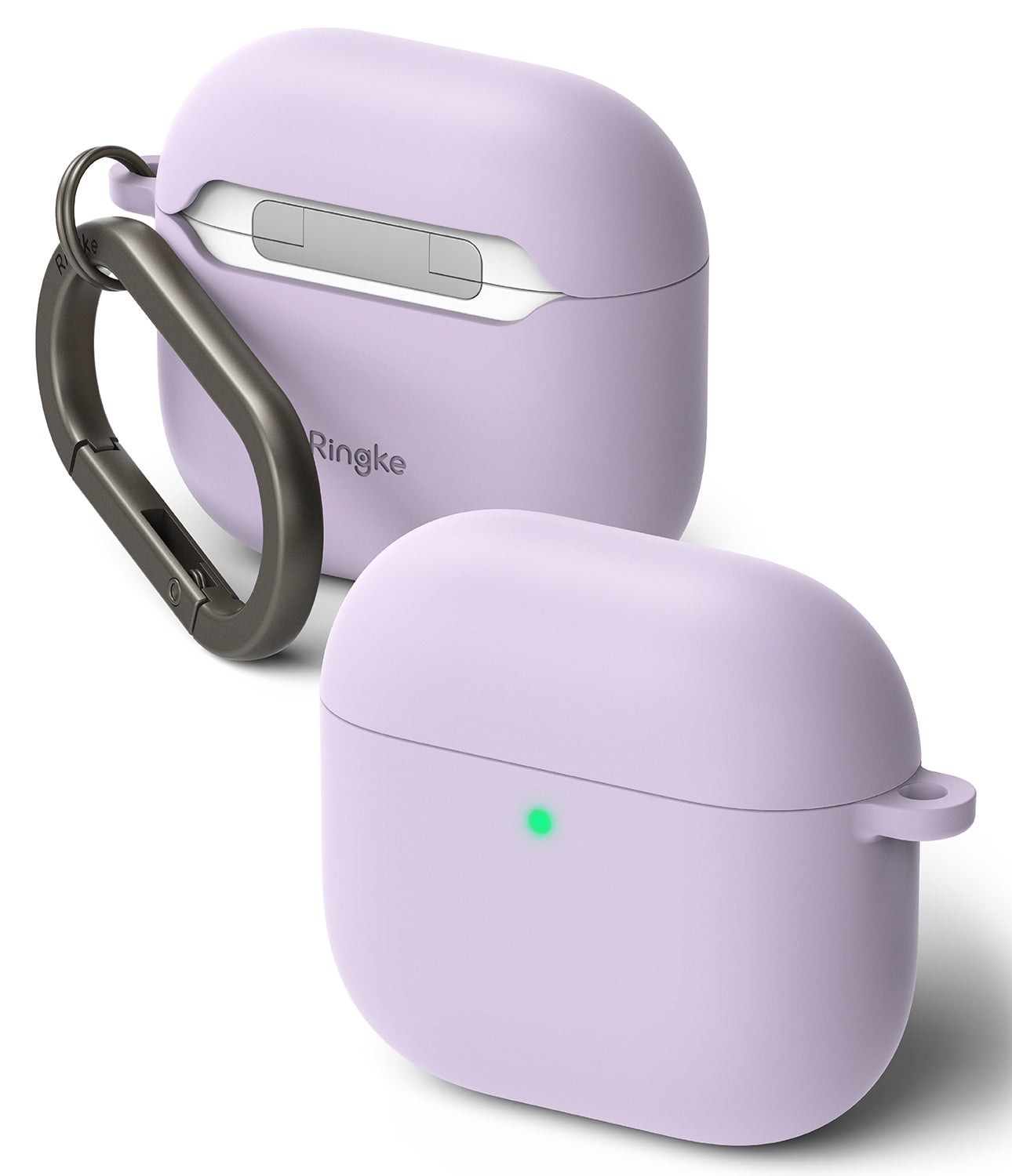 Apple AirPods 4 Silikonskal, Light Purple