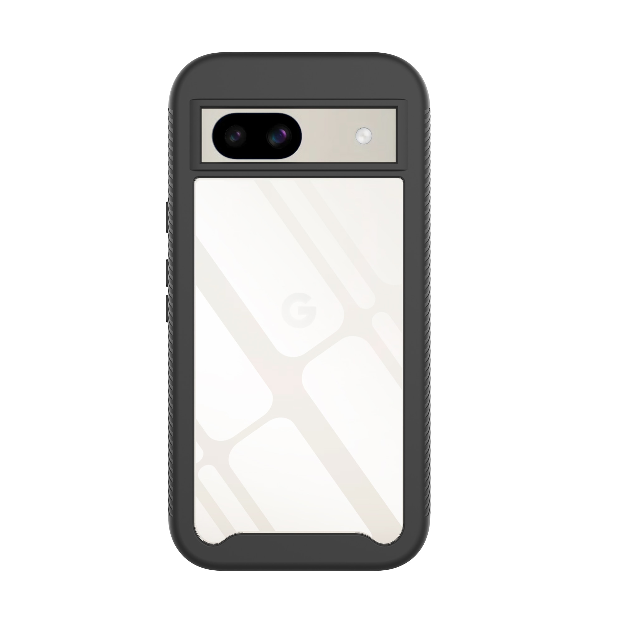 Google Pixel 8a Mobilskal Full Protection, svart