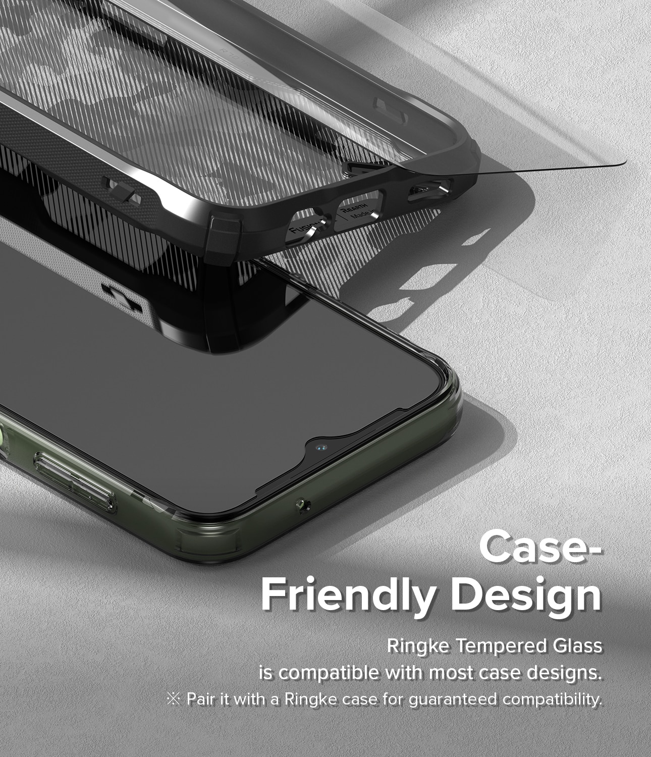 Samsung Galaxy A14 Skärmskydd i glas med monteringsverktyg (2-pack)