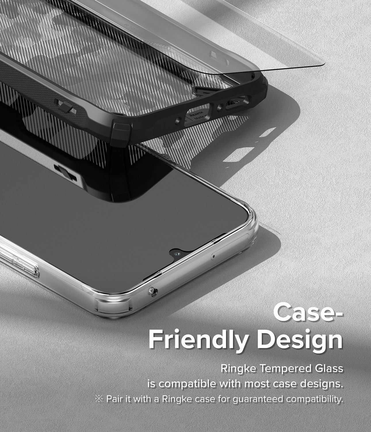 Samsung Galaxy A34 Skärmskydd i glas med monteringsverktyg (2-pack)