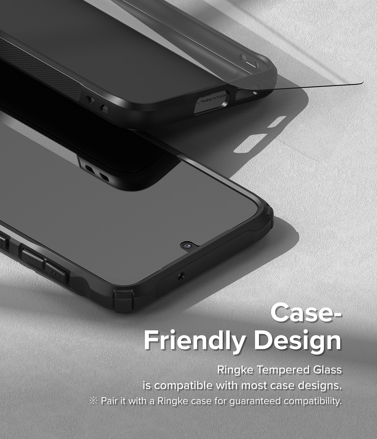 Samsung Galaxy S23 Skärmskydd i glas med monteringsverktyg (2-pack)