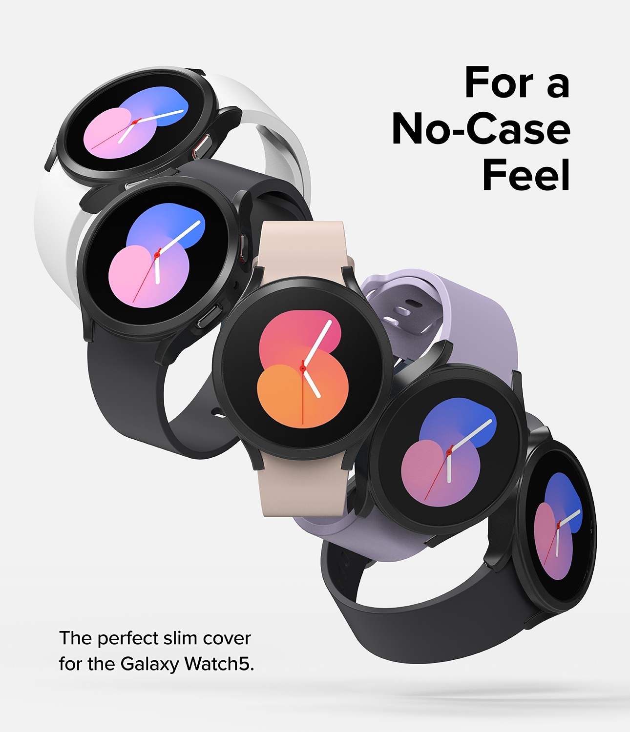 Samsung Galaxy Watch 5 40mm Tunt skal, mattsvart