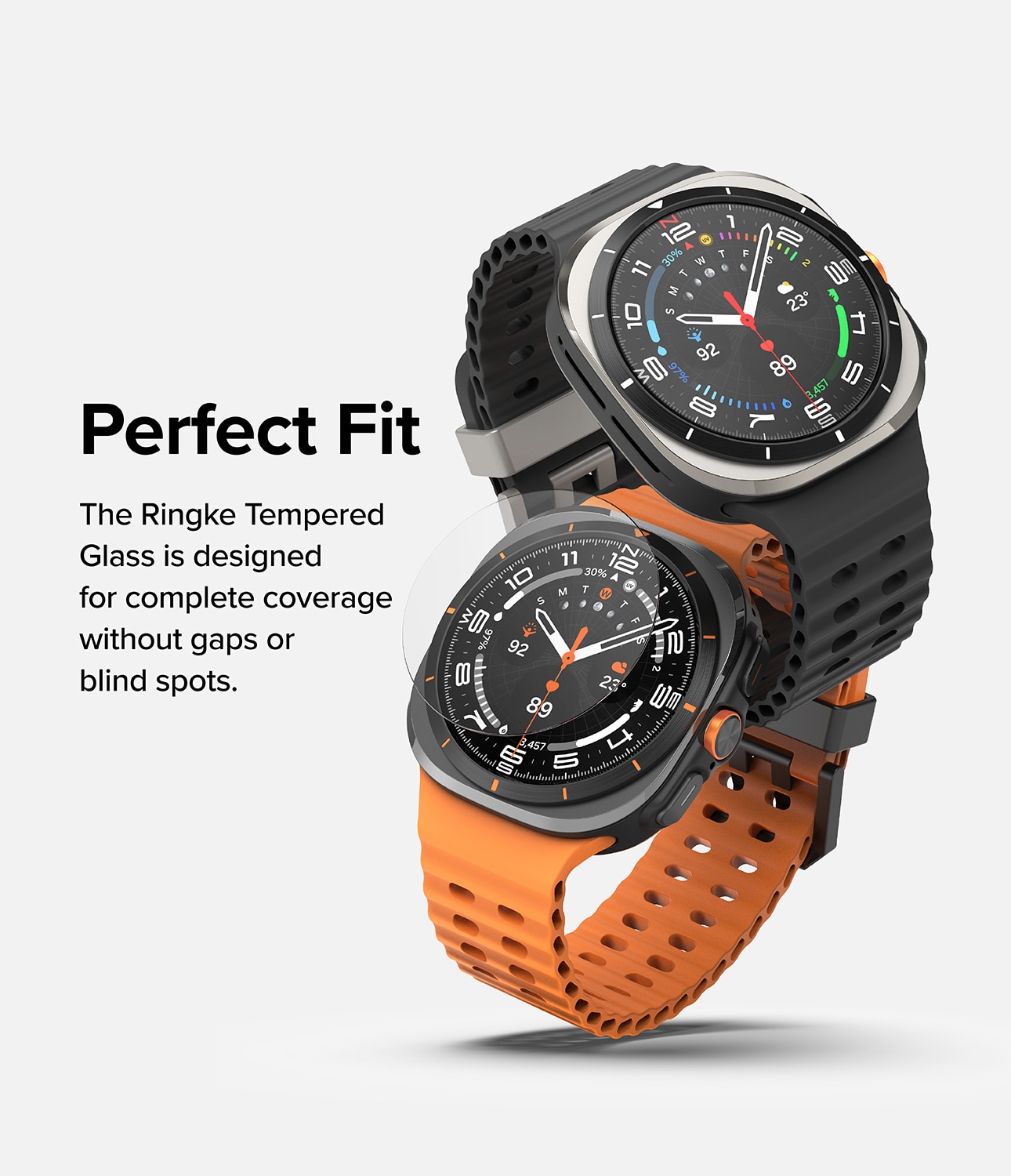 Samsung Galaxy Watch Ultra 47mm Skärmskydd i glas (4-pack)