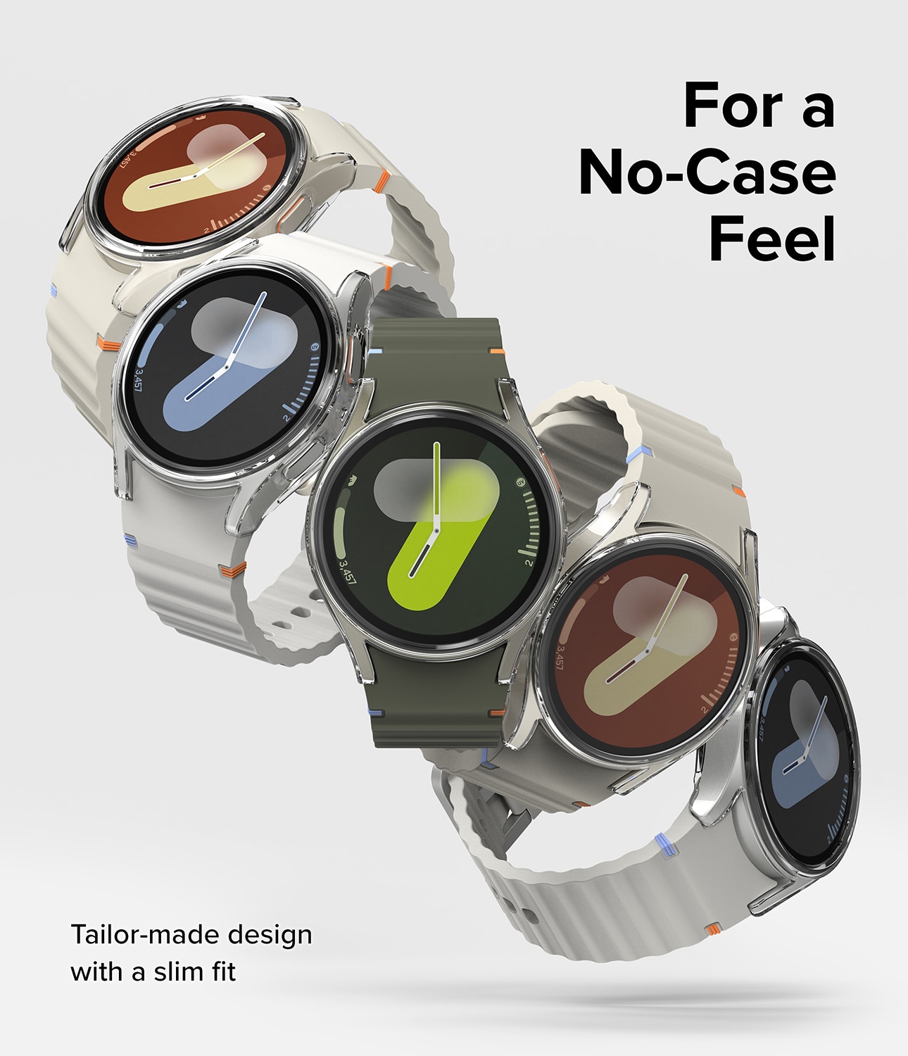 Slim Case+Glass Combo Samsung Galaxy Watch 7 44mm Clear