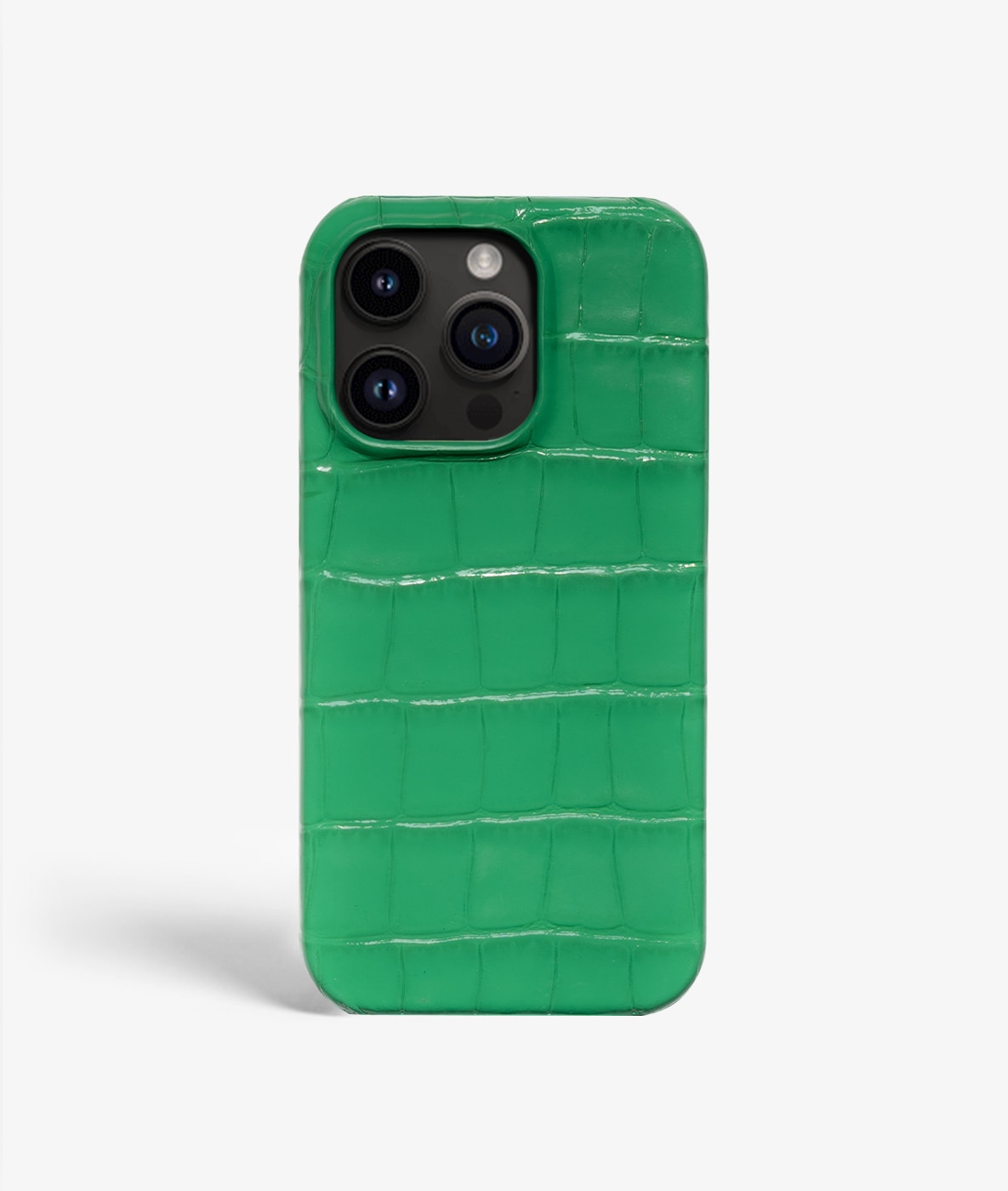 iPhone 14 Pro Skal Croco Green