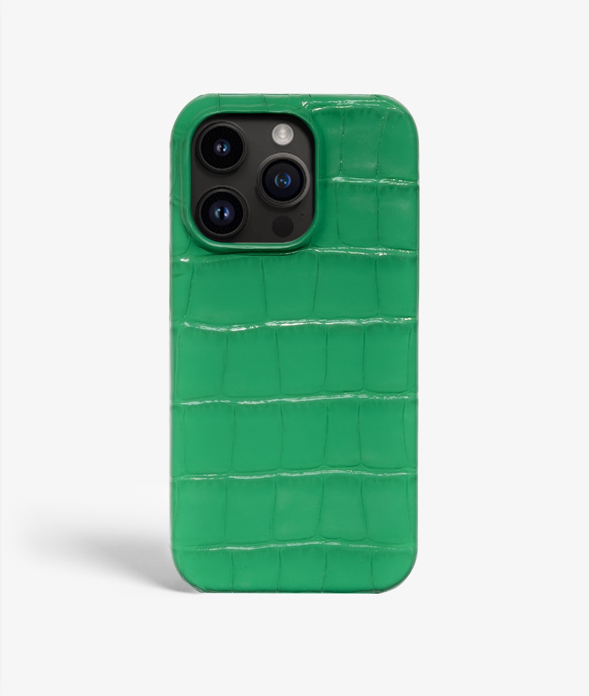 iPhone 14 Pro Max Skal Croco Green