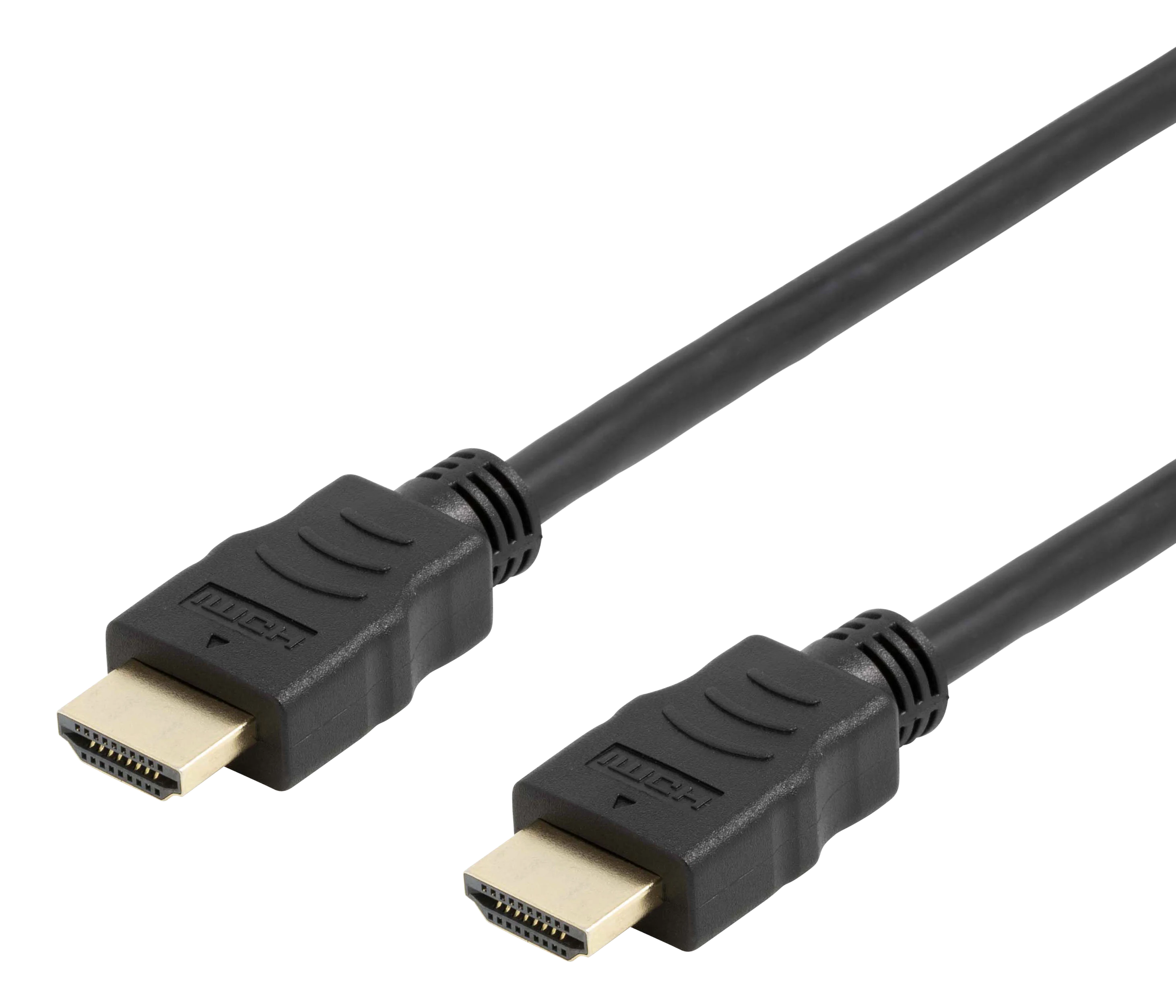 Flexibel  HDMI-kabel höghastighet 4K UHD 60Hz 2m