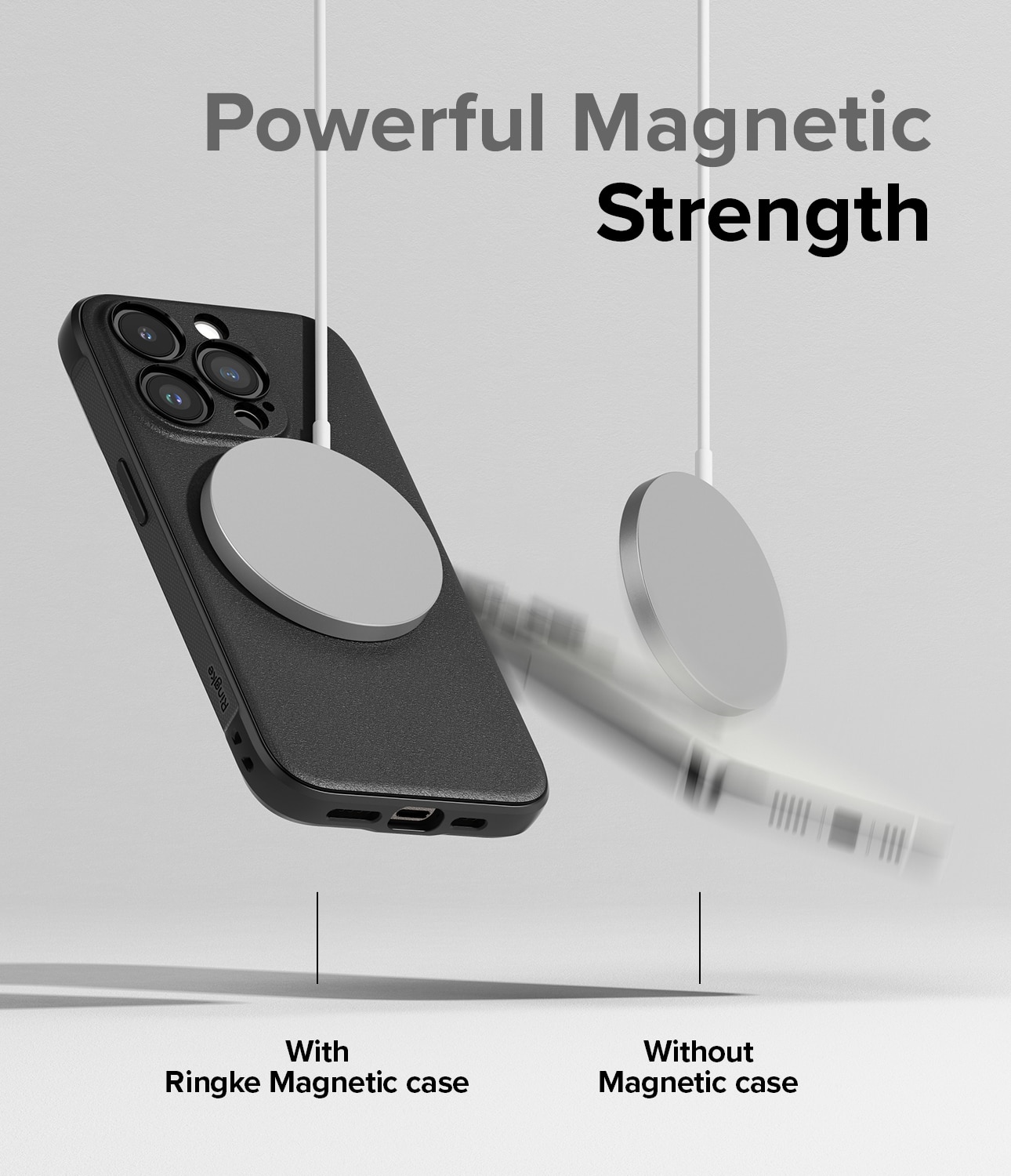 iPhone 15 Pro Onyx MagSafe Skal, svart