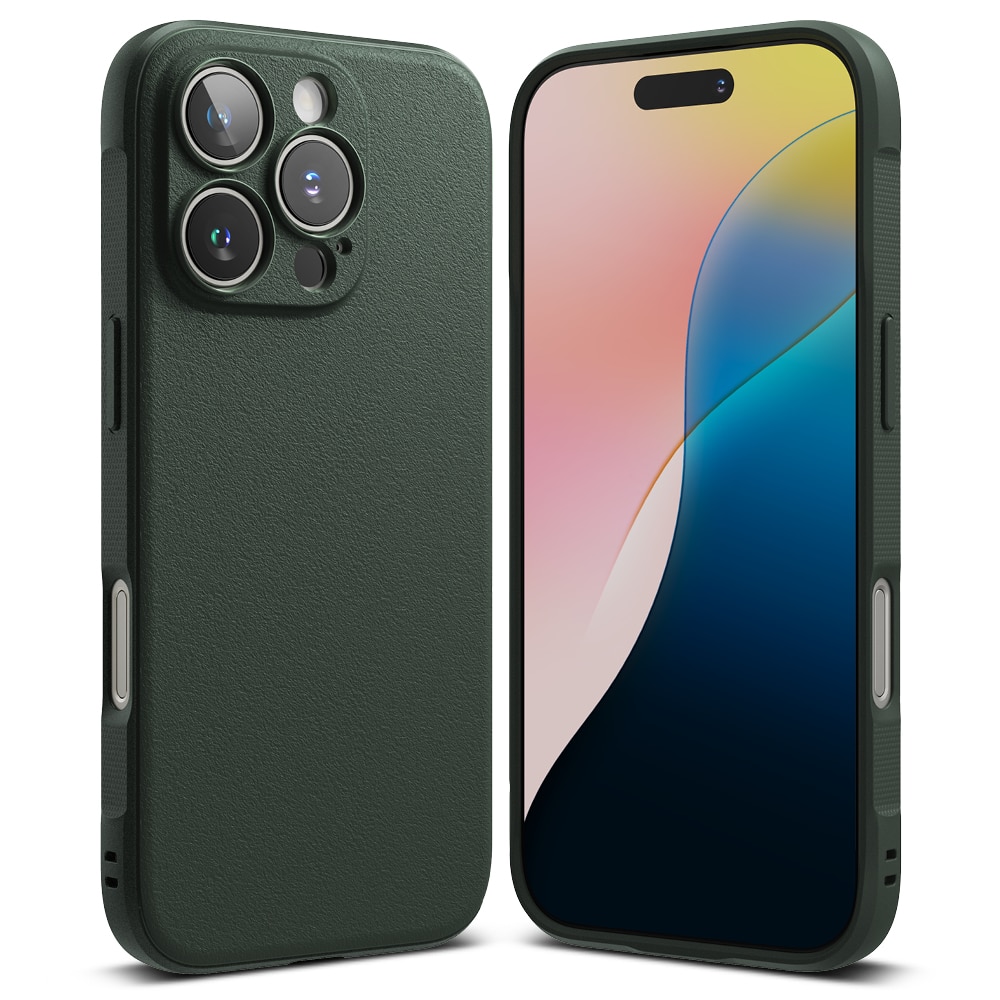 iPhone 16 Pro Onyx Skal, Dark Green