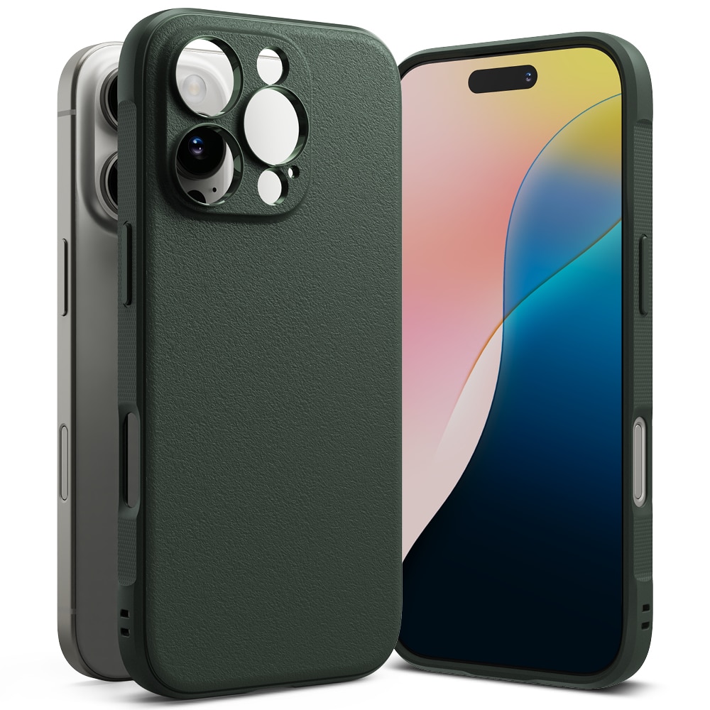 iPhone 16 Pro Onyx Skal, Dark Green