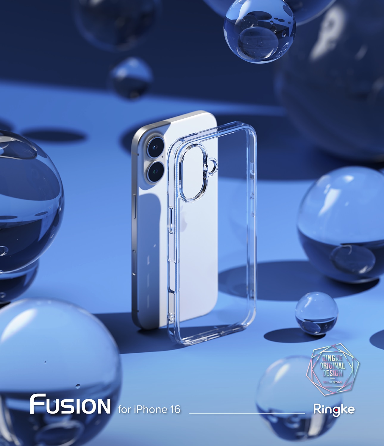 iPhone 16 Fusion skal, genomskinlig