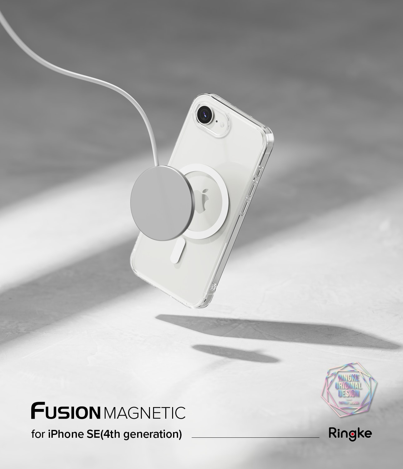 iPhone SE 4 Fusion MagSafe Skal, genomskinlig